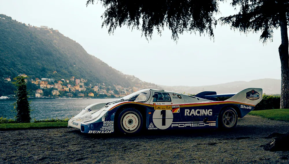 iconic racing liveries Rothmans Porsche 956 Group C racing car